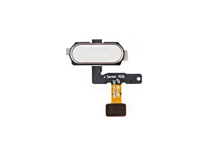 Samsung J730F Galaxy J7 2017 Home button Flex Cable + Button + Fingerprint sensor White