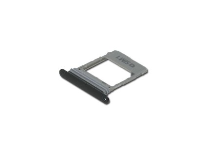 Samsung SM A730F Galaxy A8 Plus 2018 Simcard holder + Memorycard Holder (Single SIM) Black