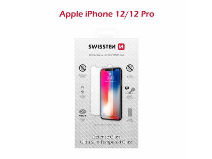 Náhradní díl pro Swissten iPhone 12/iPhone 12 Pro - 74517872 - 9H / 2,5D