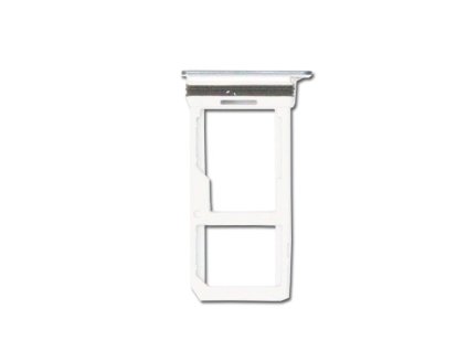 LG G7 ThinQ (G710EM) Simcard holder + Memorycard Holder Grey