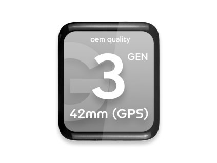 OEM original watch 3 42mm GPS lcd black 1 7GJIpajV