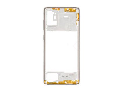 Samsung SM A715F Galaxy A71 Midframe GH98 44756B White
