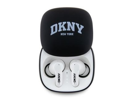 DKNY 3D Rubber Matte Finish TWS Bezdrátová Sluchátka Black