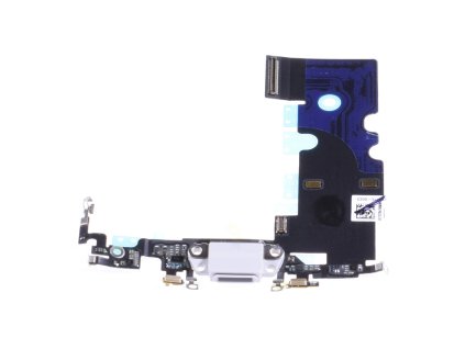 apple iphone 8 charge connector flex cable white 1598256257.181