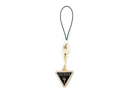 Guess Přívěsek Strass Triangle Metal Logo