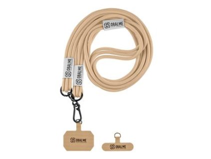 OBAL:ME NeckTag Trio Popruh na Telefon Khaki