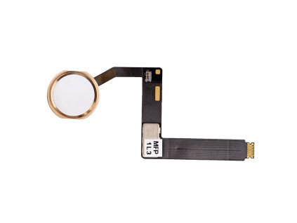 15167 ipad pro 9.7 home button assembly with flex cable ribbon gold 1