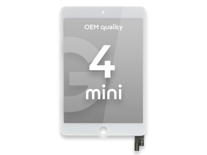 OEM original ipad mini 4 lcd white 1 CXlbMKd5
