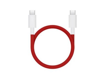 OnePlus SUPERVOOC Charge USB-C/USB-C Datový Magnetický Kabel 10A 1,2m Red