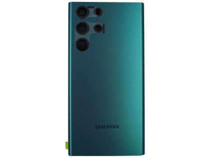 SAM19499 Galaxy S22 Ultra Backcover Green front sIZBonBi