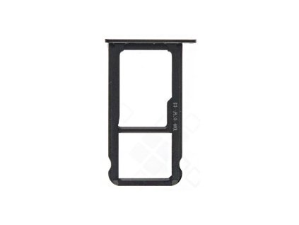 Huawei P10 Simcard holder + Memorycard Holder 51661EAW Black