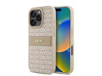 Zadní kryt pro DKNY iPhone 16 Pro Pink