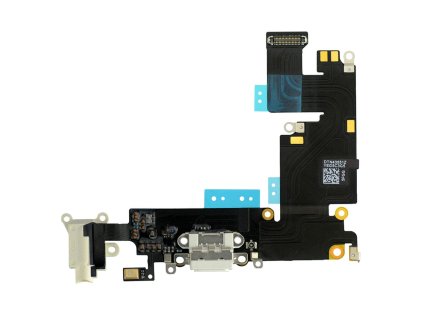 iphone 6 plus headphone jack with lightning connector flex cable white 1