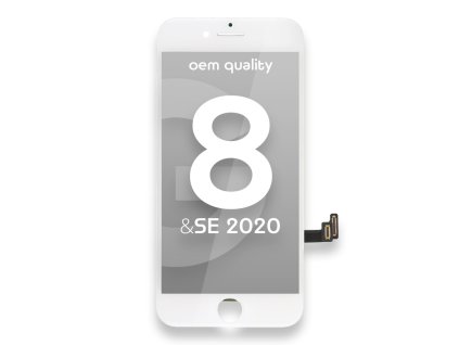 OEM original iphone 8 SE 2020 lcd white 1 tbHchSQw