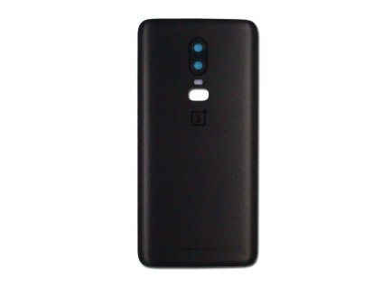 OnePlus 6 (A6003) Backcover With Camera Lens and Adhesive Midnight Black