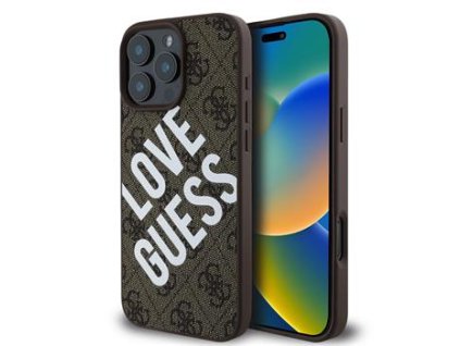 Zadní kryt pro iPhone 16 Max Brown