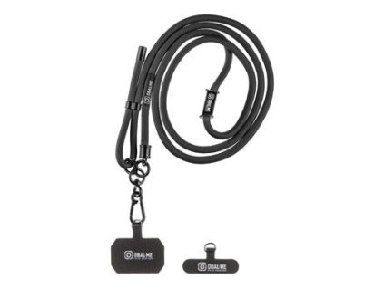 OBAL:ME NeckTag Popruh na Telefon Black