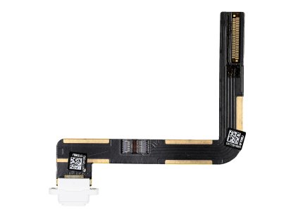 17763 replacement for ipad 6 dock connector flex cable white 1
