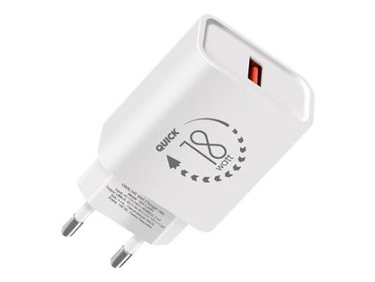 OBAL:ME Cestovní Nabíječka USB-A 18W White