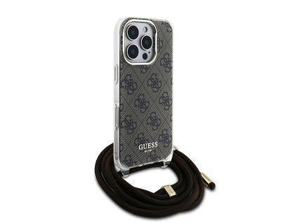 Zadní kryt pro GUESS iPhone 16 Pro Brown
