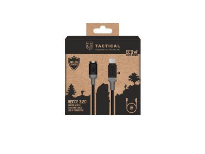 Kabel pro Tactical Garmin USB-C Black/Grey