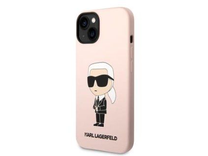 Zadní kryt pro Karl Lagerfeld iPhone 14 Plus Pink