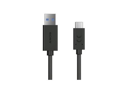 UCB-20 Sony USB-C Datový Kabel 3A 1m Black (Service Pack)