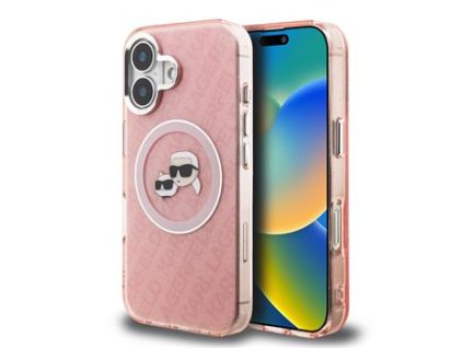 Zadní kryt pro iPhone 16 Pink