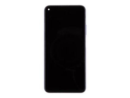 LCD Display + Dotyková Deska + Přední Kryt Huawei Nova 5T Blue