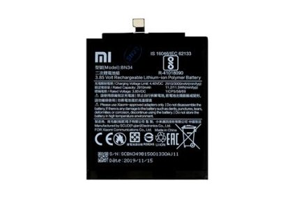 BN34 Xiaomi Original Baterie 3000mAh (Service Pack)