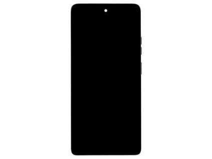 Motorola G75 5G LCD Display + Dotyková Deska + Přední Kryt Grey (Service Pack)