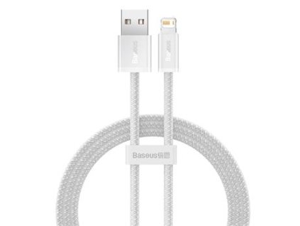Baseus Dynamic Series Fast Charging Datový Kabel USB-A - Lightning 2.4A 1m White
