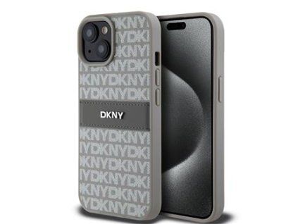 Zadní kryt pro DKNY iPhone 15 Beige