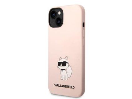Zadní kryt pro Karl Lagerfeld iPhone 14 Plus Pink