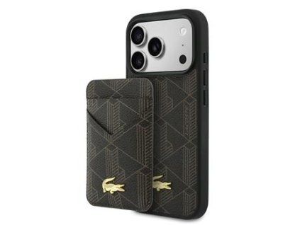 Zadní kryt pro Lacoste iPhone 17 Pro Brown