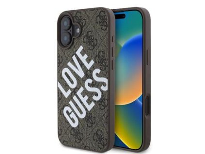 Zadní kryt pro iPhone 16 Brown