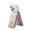 Karl Lagerfeld Mirror MagSafe Cardslot Peněženka se Stojanem Pink