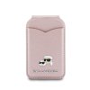 Karl Lagerfeld Mirror MagSafe Cardslot Peněženka se Stojanem Pink