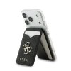 Guess PU 4G Mirror MagSafe Cardslot Peněženka se Stojanem Black