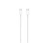 MM093ZM/A iPhone USB-C/USB-C 60W Pletený Datový Kabel 1m White (Bulk)
