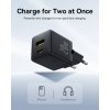 Baseus Palm Fast Nabíječka USB-A + USB-C 20W Black
