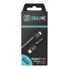 OBAL:ME Super Fast USB-C/USB-C Pletený kabel 100W 2m Black