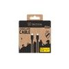 Tactical Stitch Thread Cable USB-C/USB-C 2m Black