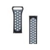 Tactical 267 Double Silikonový Řemínek 22mm Black/Grey