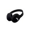 DKNY PU Leather Arch Logo Bezdrátová Sluchátka Black