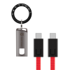 Tactical OODA Loop Cable USB-C/USB-C Red