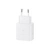 EP-T4511XWE Samsung USB-C 45W Cestovní nabíječka + USB-C Datový Kabel White
