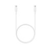 EP-DA705BWE Samsung USB-C/USB-C Datový Kabel 3A 1m White (OOB Bulk)