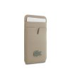 Lacoste PU Iconic Petit Pique MagSafe Peněženka Taupe