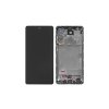 lcd compatible with samsung a725 galaxy a72 white with touchscreen with frame original prc pitsiusv